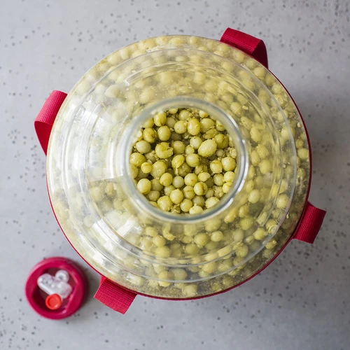 Vīna demižons, viegls, neplīstošs, ar nesšanas siksnām, 20 L - 15