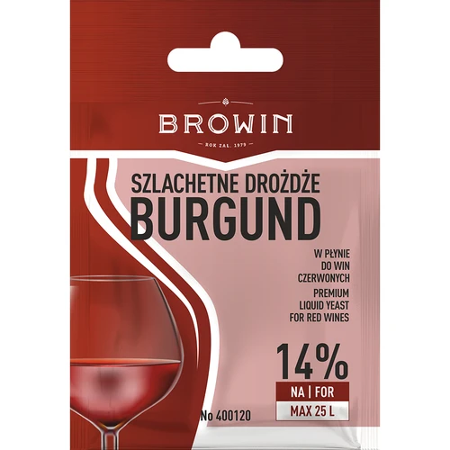 Vīna raugs Burgund, 20 ml