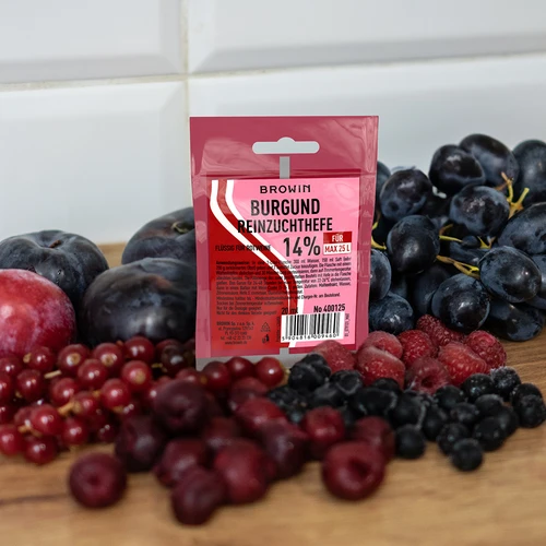 Vīna raugs Burgund, 20 ml DE/EN - 2