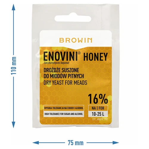 Vīna raugs Enovini® HONEY, 10 g - 3