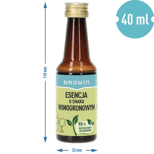 Vīnogu garšas esence, 40 ml - 6