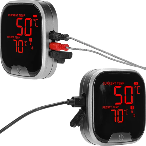 Virtuves termometrs ar Bluetooth, 2 zondes - 4