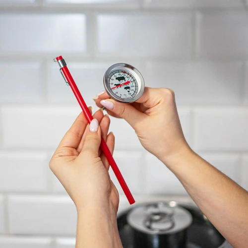 Virtuves termometrs ar grafisko skalu (0°C līdz +120°C) 21,0 cm - 3