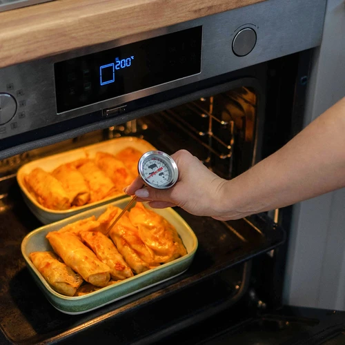 Virtuves termometrs ar grafisko skalu (0°C līdz +120°C) 21,0 cm - 7