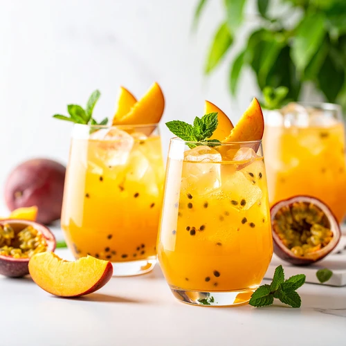 VLEYTO Persiks & Marakuja – garšas esence ar dabīgiem aromātiem, 250 ml - 8