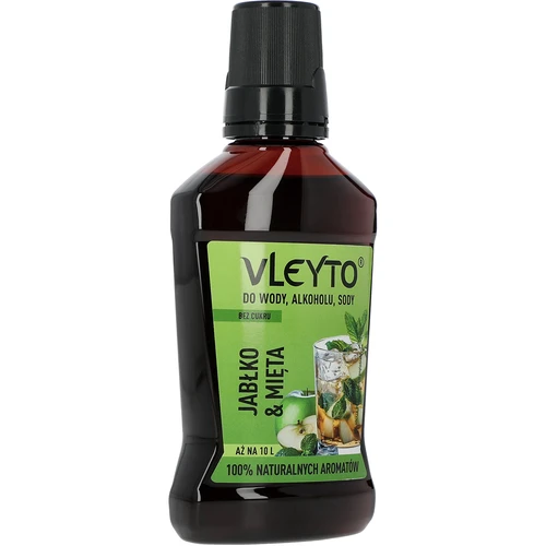 VLEYTO Piparmētra & Ābols – garšas esence ar dabīgām aromatvielām, 250 ml - 3