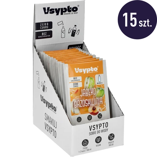 Vsypto Ābols-Persiks - komplekts 15 x 3 g - 2