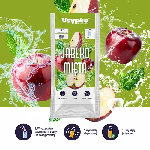 VSYPTO ar ābolu un piparmētru garšu, 9 g - 5