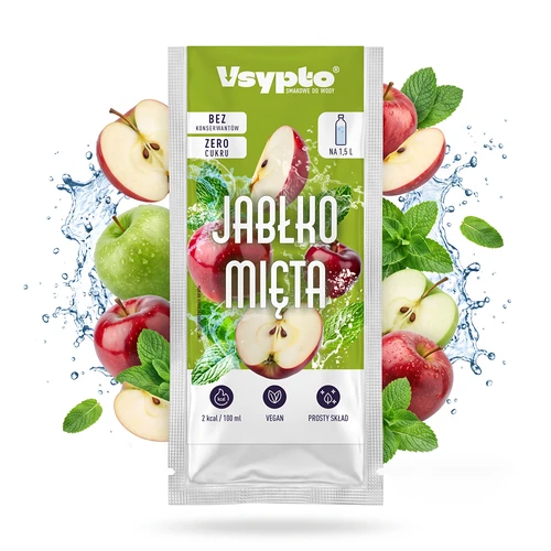 VSYPTO ar ābolu un piparmētru garšu, 9 g