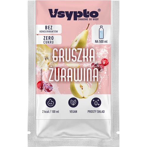 VSYPTO ar bumbieru un dzērveņu garšu, 3 g - 2