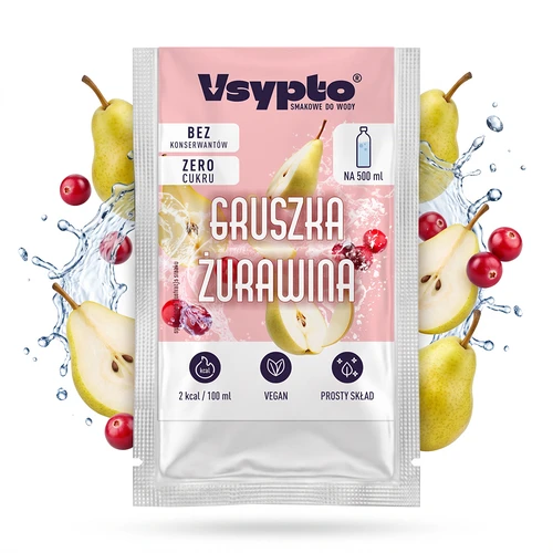 VSYPTO ar bumbieru un dzērveņu garšu, 3 g