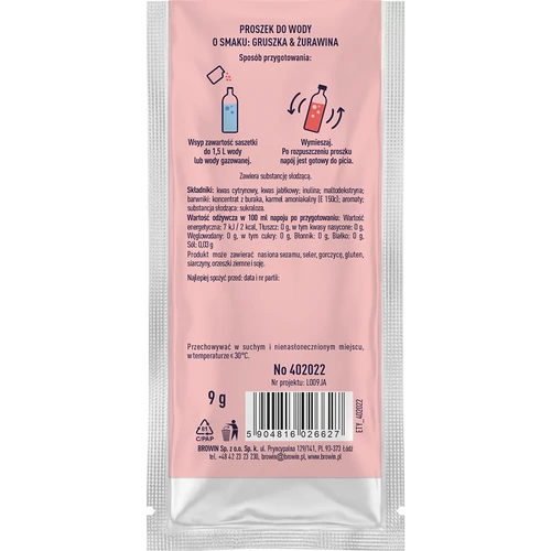 VSYPTO ar bumbieru un dzērveņu garšu, 9 g - 3