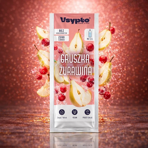 VSYPTO ar bumbieru un dzērveņu garšu, 9 g