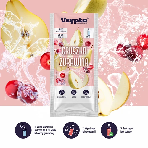 VSYPTO ar bumbieru un dzērveņu garšu, 9 g - 5