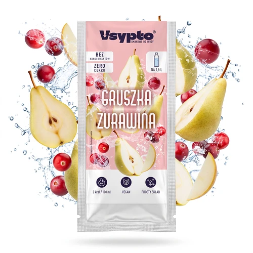 VSYPTO ar bumbieru un dzērveņu garšu, 9 g