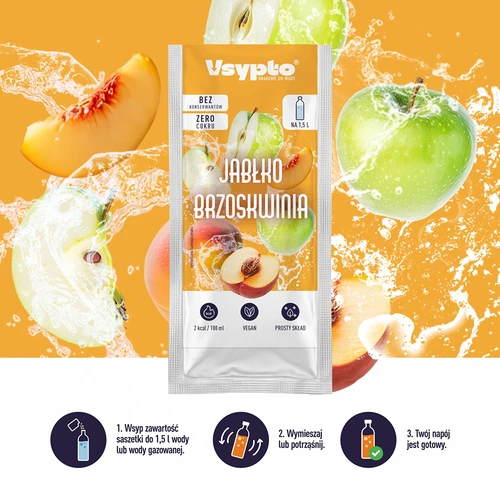 Vsypto ar garšu Ābols-Persiks, 9 g - 5