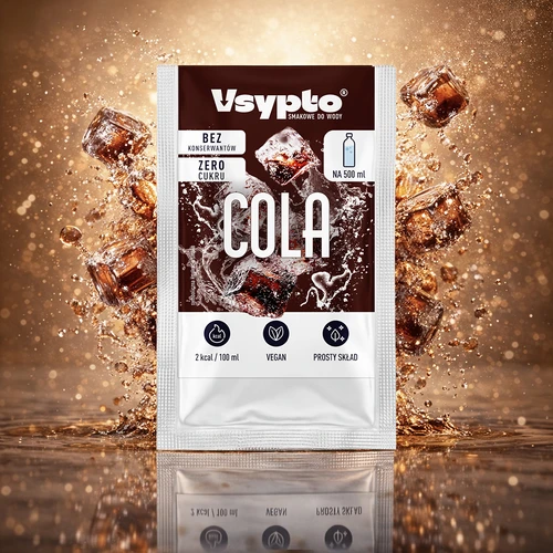 VSYPTO ar kolas garšu - garšas pulveris ūdenim, 3 g