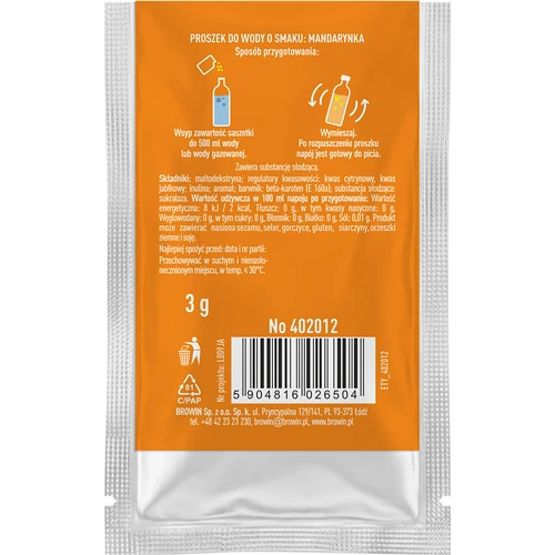 VSYPTO ar mandarīnu garšu, 3 g - 3