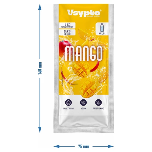 VSYPTO ar mango garšu, 9 g - 4