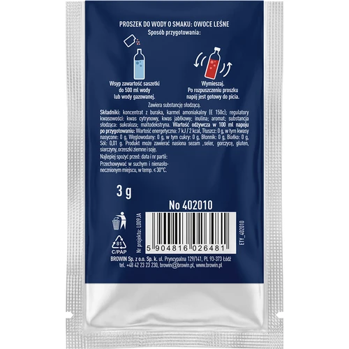 VSYPTO ar meža ogu garšu, 3g - 3