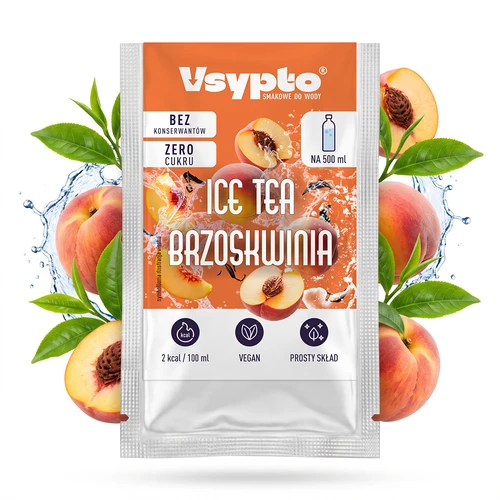 VSYPTO ar persiku ledus tējas garšu, 3g