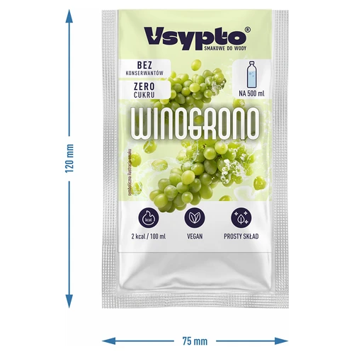 VSYPTO ar vīnogu garšu, 3 g - 4