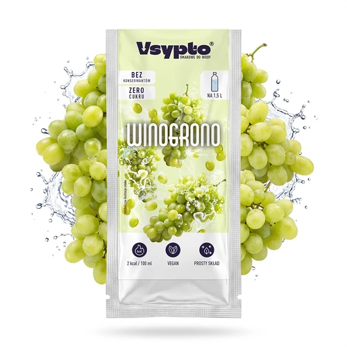 Vsypto ar vīnogu garšu, 9 g