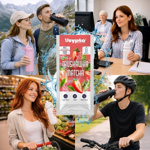 VSYPTO ar zemeņu un matčas garšu, 9 g - 7