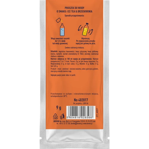 VSYPTO Ice Tea Persiks, 9 g - 3