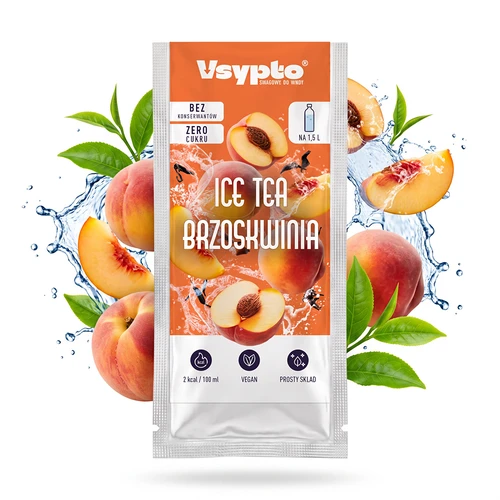 VSYPTO Ice Tea Persiks, 9 g