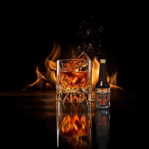 Whisky Fire garšas esence uz 4 l, 40 ml - 8