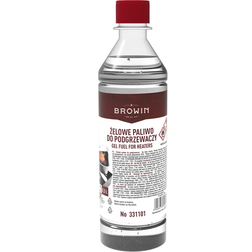 Želejveida degviela kūpinātavas degļiem 0,5 l