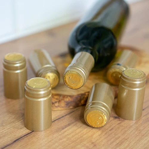 Zelta termokapsulas ar perforāciju, Ø 31 mm, 100 gab. - 2