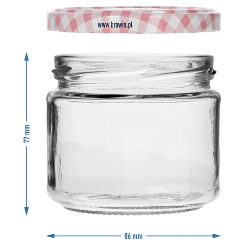 Zema 330 ml burka - ar krāsainu vāciņu fi 82/6, 6 gab. - 7