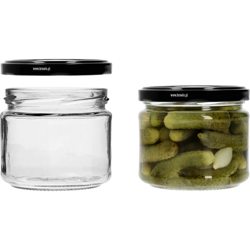 Zema burka 330 ml - ar melnu vāciņu fi 82/6, 6 gab. - 5