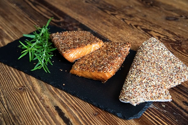 Karsti kūpināts lasis