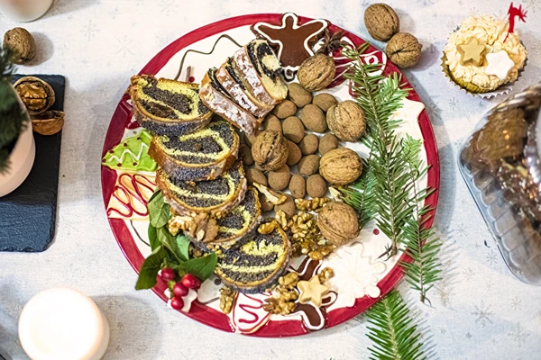 Svētku magoņu rulete, kas vienmēr izdodas!