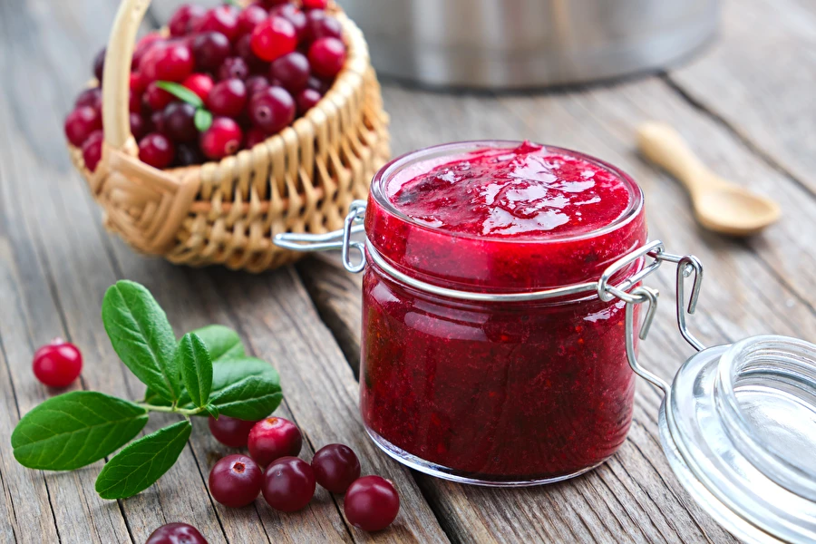 Browin Przepiśnik - Dzērveņu ievārījums - sviestmaizēm, gaļai un pastētēm