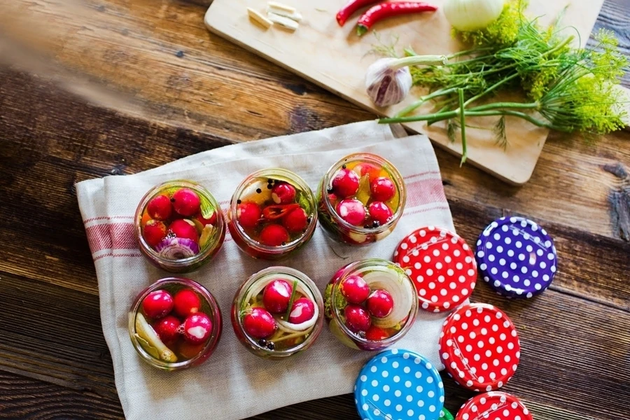 Browin Przepiśnik - Skābēti redīsi