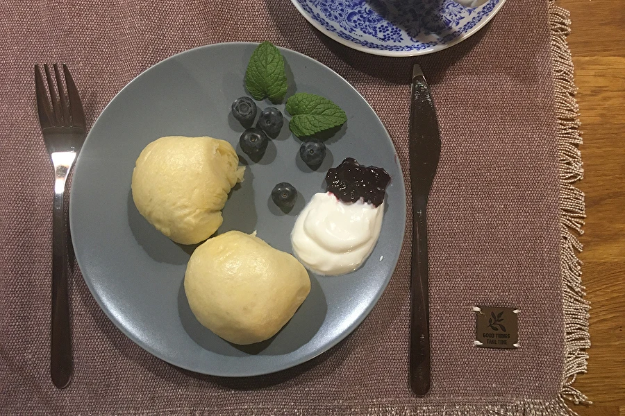 Browin Przepiśnik - Tvaicētas klimpas ar amerikāņu mellenēm